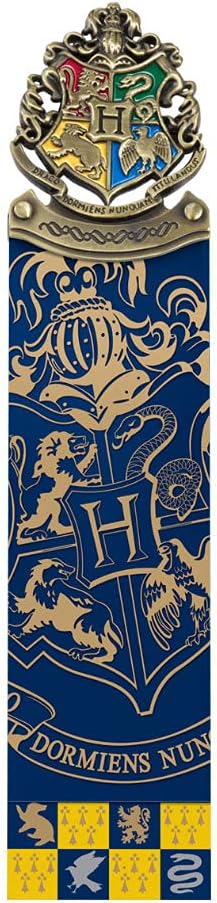 The Noble Collection Harry Potter Hogwarts Crest Bookmark