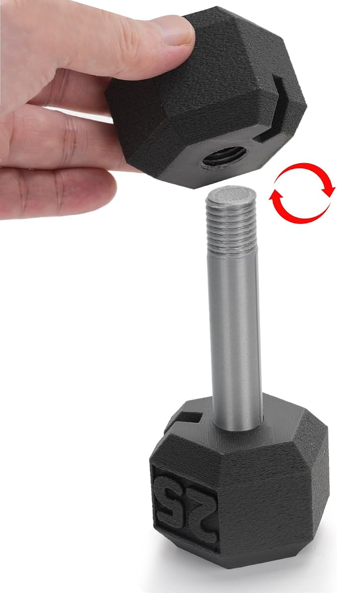 Novelty Dumbbell Business Card Holder, Office Business Card Displays,Desk Decorative Weightlifting Accessory for Gym Enthusiasts