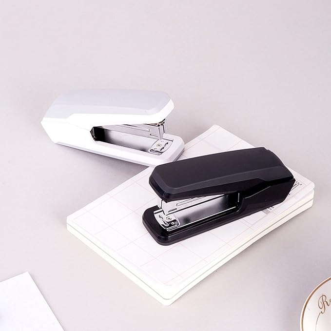 Liudan Stapler Desktop Staplers, 20 Sheet Capacity, Portable, Durable Stapler for Home Office Supplies, Classroom or Desktop Accessories Desktop Stapler