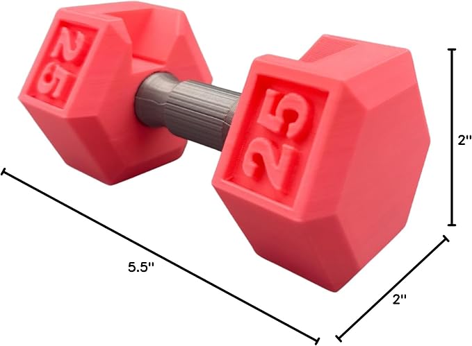 Dumbbell Business Card Holder –3D-Printed Unique Fitness Desk Accessory for Trainers, Gym Owners, and Health Professionals