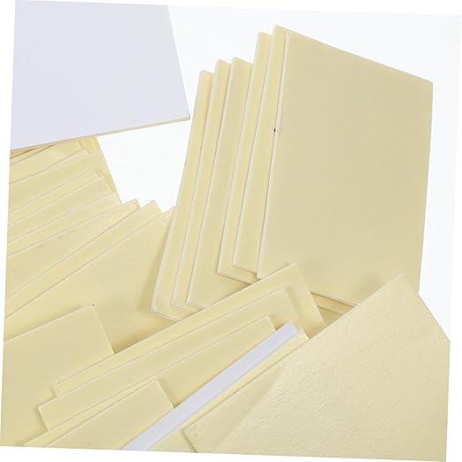 Holibanna 100pcs Double-Sided Adhesive Pads Heavy-Duty Mounting Tape for Mirrors and Wall Hangings Strong Adhesive Foam Tape Clean Removal for Use