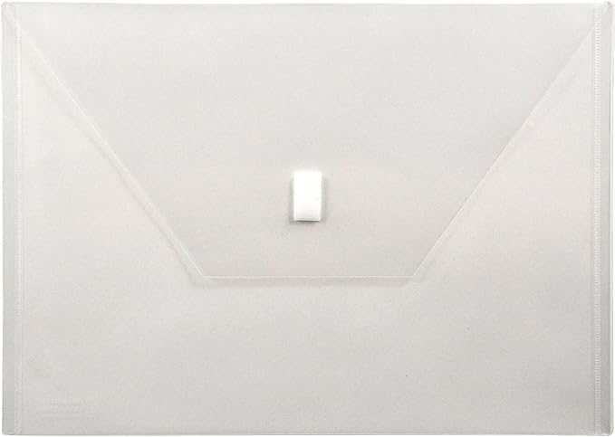 LION Design-R-Line Poly Envelope, 9-3/8 x 13 Inches, Clear, 1 Envelope (22080-CR)