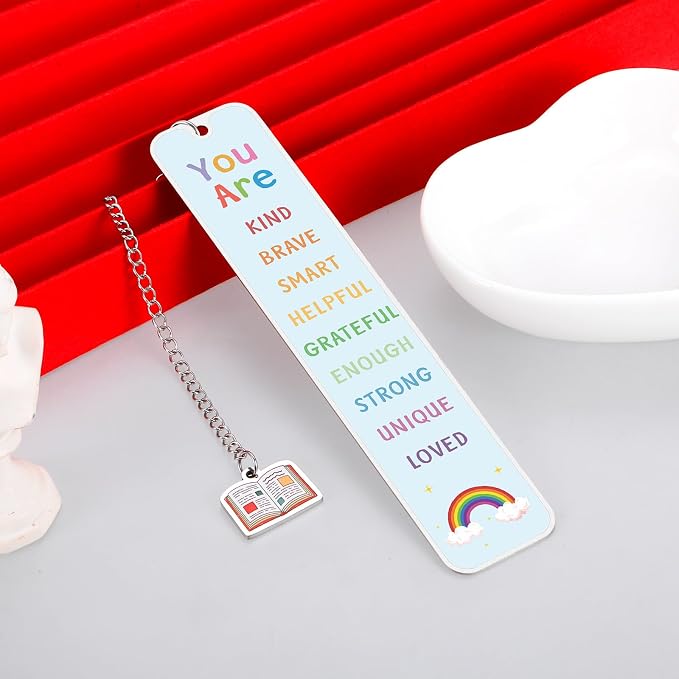 Bookmarks for Kids, Back to School Gifts for Students, Book Marks for Reading Kids, 5th 8th Grade School Supplies for Boys, Kindergarten Middle School High School College Dorm Room Essentials for Guys