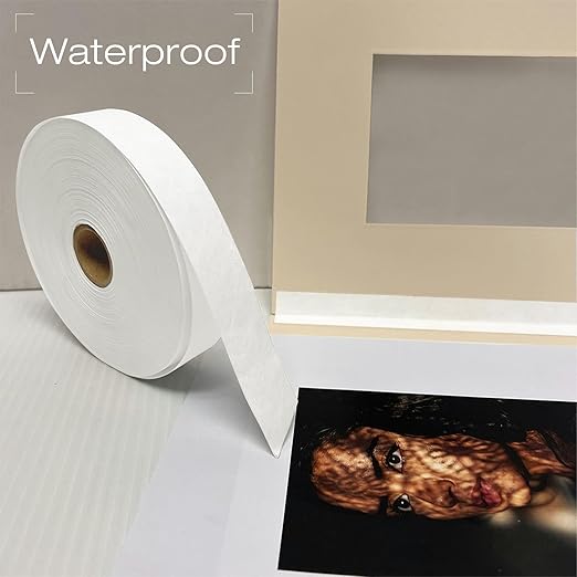 Lineco Tyvek Tape, 1" x 150 Ft, Used for Matting Binding and Repairs Prints Documents Letters Folders Books, Pressure Senstitve Adhesive Durability (2 Rolls)