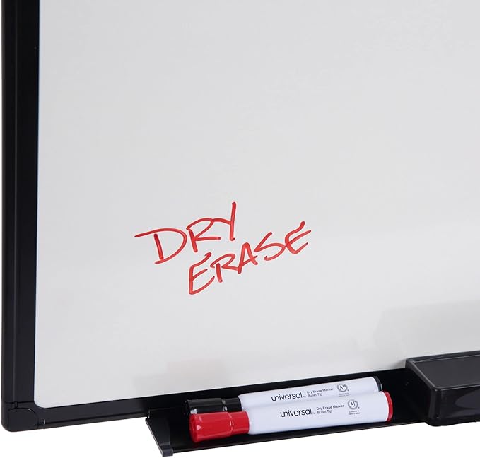 Universal One Sleek Easel Style Dry Erase Board, 24 x 18" (43630)