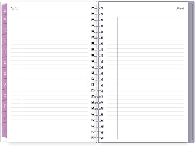 Blue Sky 2023 Weekly and Monthly Planner, January - December, 5' x 8', Clear Pocket Cover, Wirebound, Laila (142087)