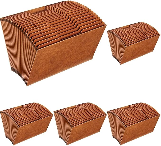 Pendaflex Conversion File Jackets and Pockets, (PFXR219AHD),Brown (Pack of 5)