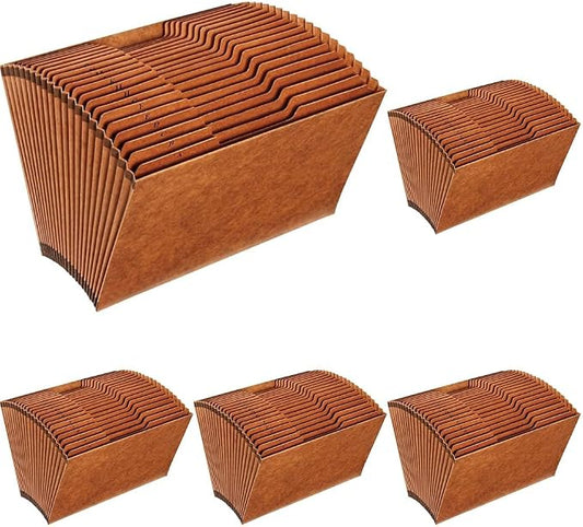 Pendaflex Conversion File Jackets and Pockets, (PFXR219AHD),Brown (Pack of 5)