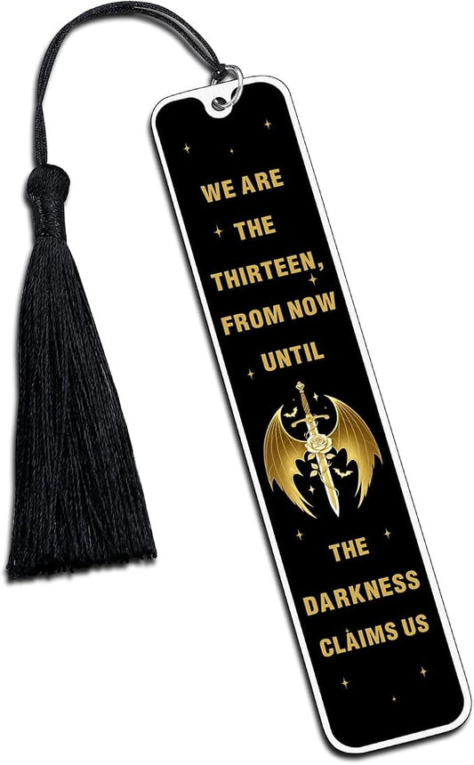 Dark Romance Merch - Book Merch for Reading Women Men, Dark Romance Bookmarks, Inspirational Christmas Birthday Book Club Gifts for Book Lovers Bookworm Bookish Fans Readers Bookish