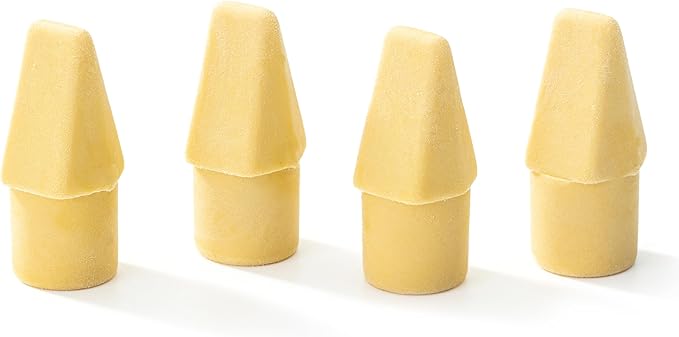 Mr. Pen- Pencil Eraser Toppers, 120 Pack, Yellow, Cap Erasers, Pencil Top Erasers, Eraser Caps, Tops for Pencils