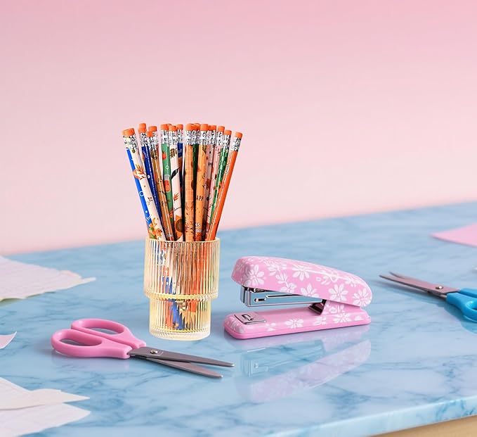 96pcs Thanksgiving Pencils with Eraser Wood Pencils Bulk (Thanksgiving, 96)