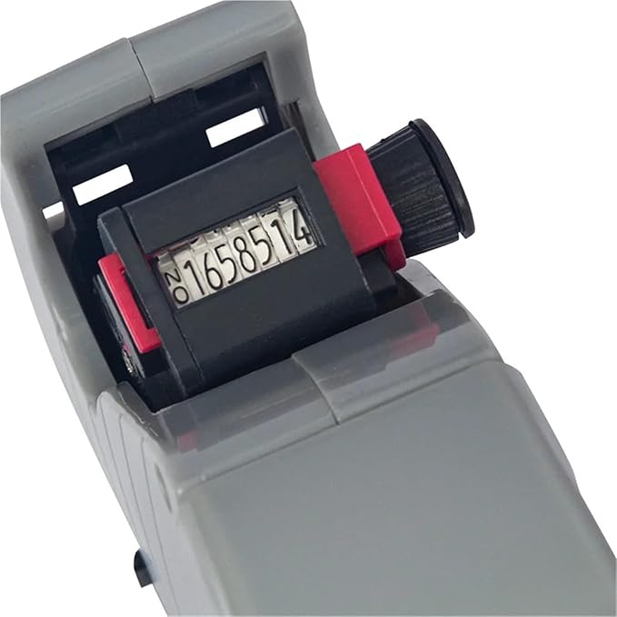 1 PC MX-9900 Pricing Label Machine with 500 Sticker Labels, 1 Ink Refill, 8 Digit Label Machine for Retail Stores, Grocery Stores(Ink Cartridge)