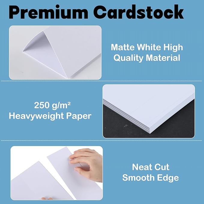 gisgfim 20 Sheets Binder Spine Inserts 3 Inch Spine Width White Binder Labels 92LB Printable Side Identifiers for Inkjet Laser Printers Cardstock View Binders Labels 3 Inserts/Sheet
