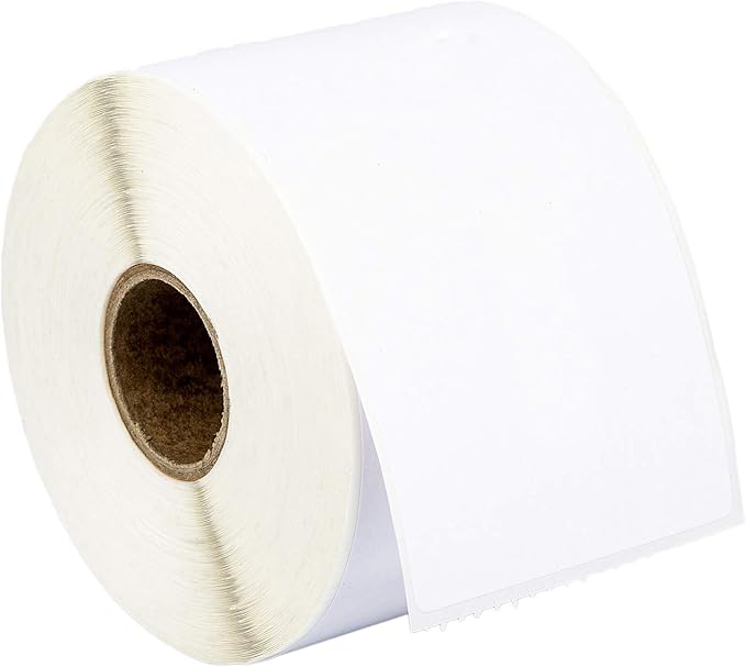 HOUSELABELS 2.25" x 4" Mailing Labels on 1" Core Compatible with Zebra and Rollo Printers, 12 Rolls / 350 Labels per Roll