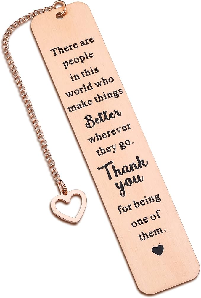 Thank You Gifts for Women Bookmark, Boss Day Gifts for Women Christmas Gifts for Women,Inspirational Employee Appreciation Gifts Bookmark,Bulk Gifts for Coworkers Lady Birthday Farewell Retirement