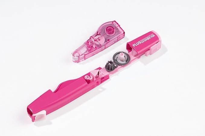 Plus Japan Correction Roller MR in Pink, 1 Piece Pack (1x 1 Roller), 49179
