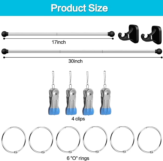 Magnetic Rod for Classroom Whiteboard, Anchor Chart Paper Holder, Magnetic Flip Calendar Holder, Calendar Pocket Chart Easel Stand, White Board Teacher Supplies Accessories Decor(Patented)