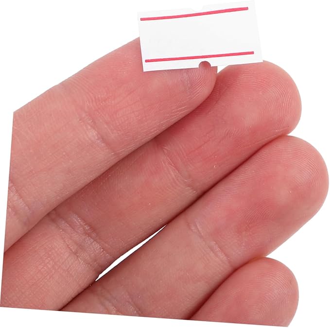 20rolls Self-Adhesive Price Label Paper Stickers for Retail Use - Tags and Firm Adhesion for Supermarkets and Commerce