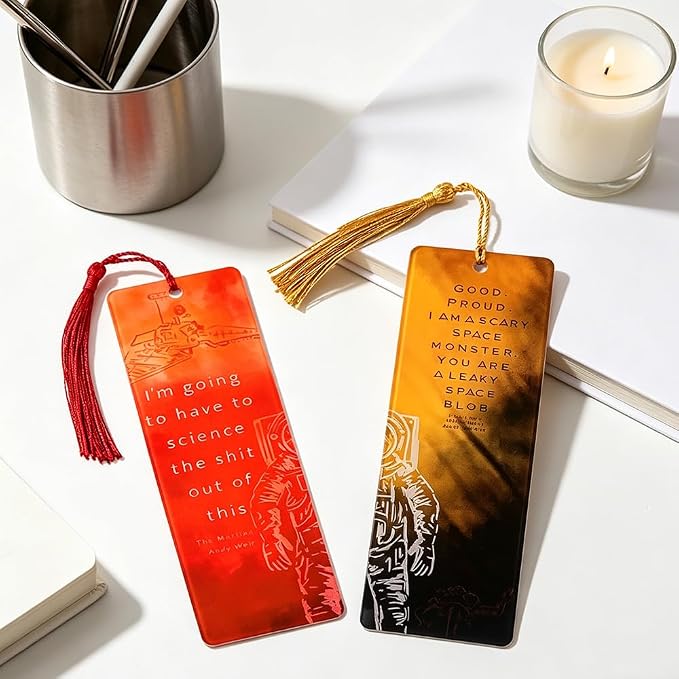 Dungeon Crawler Carl Princess Donut Bookmarks Book Lover Book Charm School Supplies Office Stationery DCC Fans Birthday Gift (2pcs Project)