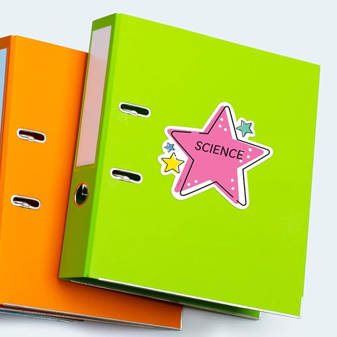 Star Bright Stars 6" Designer Cut-Outs Classroom Décor Accents Top Classroom Decorating Accents (Creative Teaching Press 10927)