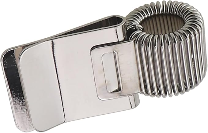 3PCS 32x15x11mm Silver Portable Metal Pen Clip Notebook Spring Clamp Office Product Workspace Organizers Desk Accessories