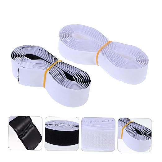 4set Tape Adhesive Belt Double-Sided Sticky Adhesive Tape for Wall Mounting Storage Fasten Mounting Strip