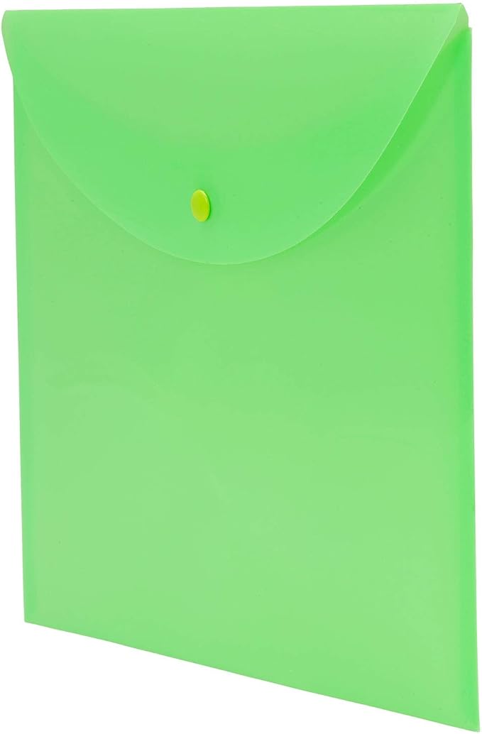 Smead Project Envelope, Snap Closure, Top Load, Letter Size (10, Green)
