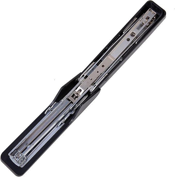 Liudan Stapler Office Desktop Staplers and Staples25 Sheet Capacity (24/6 Or 26/6) with 1000 Staples for Office Home and School Supplies Desktop Stapler (Color : Quarter Strip Blue)
