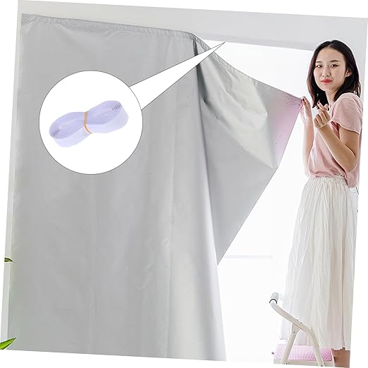 Lurrose 4set Heavy Duty Hook and Strips Double-Sided Self-Adhesive Tape for Mounting and Projects and Easy to Use Each