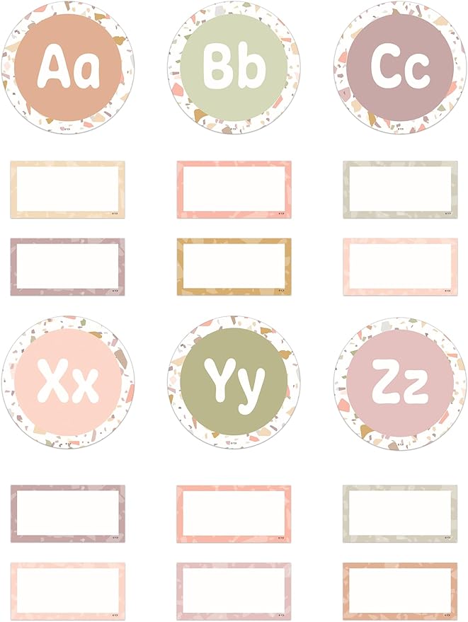 Teacher Created Resources Terrazzo Tones Word Wall Bulletin Board (TCR7205)