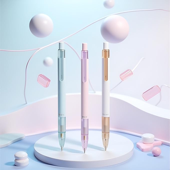 1Pc Random Mechanical Pencil 0.7mm Automatic Pencils Propelling Pencil Cute Pencils Eraser Top Writing Stationery Office Supplies Writing and Correction Supplies(0.7mm)