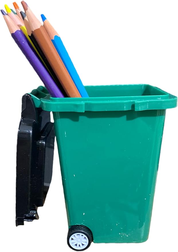 Adorable Cartoons Pencil Holders - Multifunctional Desktop Organizers (Mini Garbage Trash)