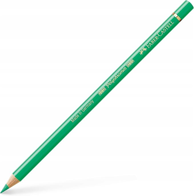 Faber-Castell Polychromos Artists' Single Pencil - Colour 162 Light Phthalo Green