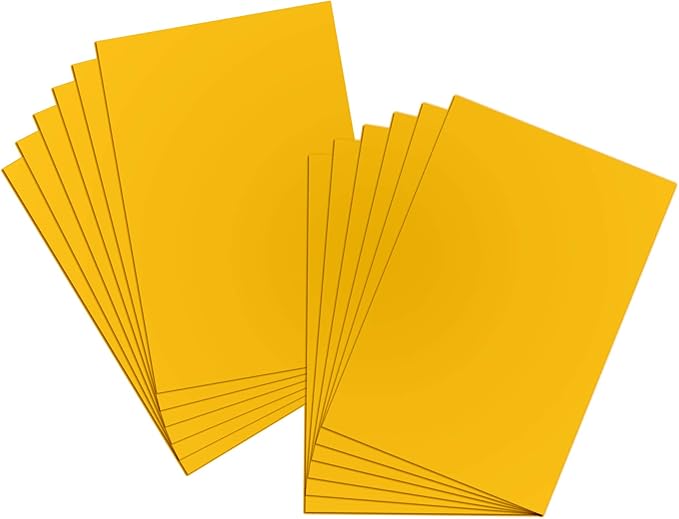BAZIC Products Poster Board Yellow 22" x 28" 25 Sheets