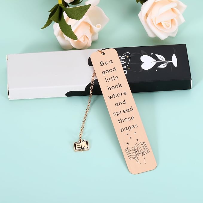 Metal Book Marks for Reading Women - Cute Bookmark for Women Smut Bookmarks for Book Lover Spicy Reading Gifts for Girls Bookworm Gifts for Friends Spicy Reader