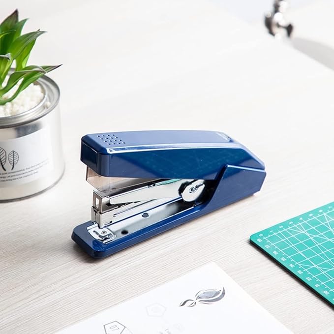 Desk Stapler Labor-Saving Stapler Student Office Stapler Multi-Size and Multi-Color Selection Perfect Office Supplies Suitable for Office Document Binding School Supplies