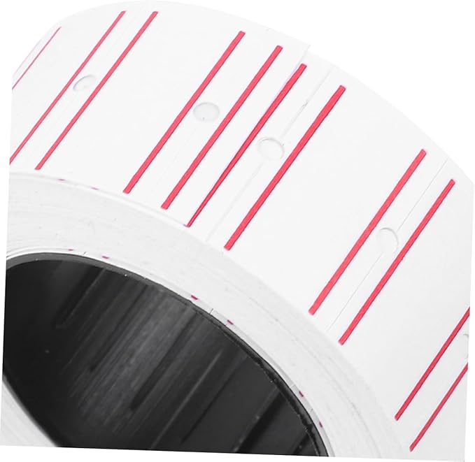 20rolls Self-Adhesive Price Label Paper Stickers for Retail Use - Tags and Firm Adhesion for Supermarkets and Commerce