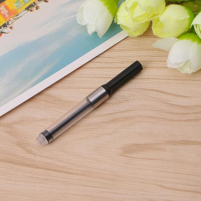 4Pcs Black Universal Fountain Pen Ink Converter Standard Push Piston Fill InkAbsorber and Deft Writing and Correction Supplies Pens and Refills Pens and Refills Writing and Correction Supplies