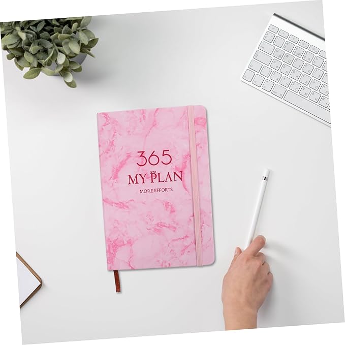 KALLORY Monthly Planner Notebook Dated Daily Planner Hardcover Portable Organizer Book