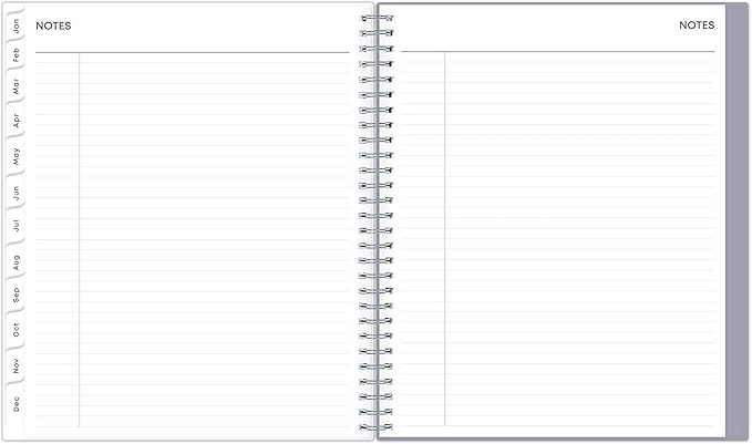 Blue Sky 2027 Monthly Planner Calendar, January 2027 - December 2027, 8" x 10", Flexible Cover, Laminated Tabs, Durable Twin Wire Binding, Rue Du Flore