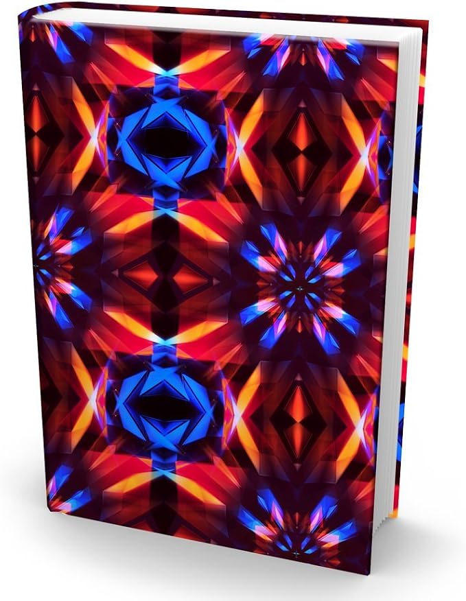 Book Sox Stretchable Book Cover: Jumbo 6 Print Value Pack. Fits Most Hardcover Textbooks up to 9 x 11. Adhesive-Free, Nylon Fabric School Book Protector Easy to Put On Jacket wash Re-use (Print)