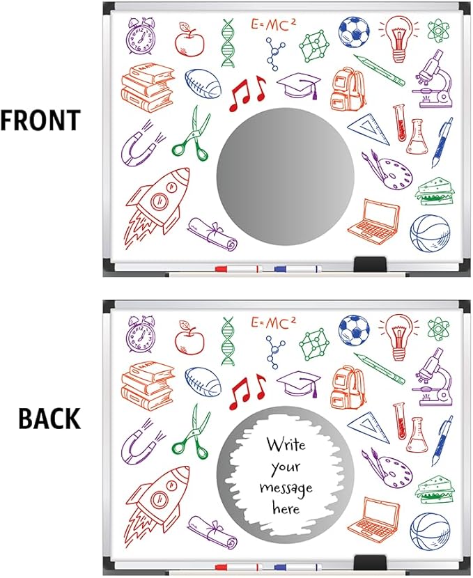My Scratch Offs 50 Pack Whiteboard DIY Custom Make Your Own Scratch-Offs Prizes for Kids Teacher Supplies for The Classroom Motivational Scratch Cards for Students Appreciation Cards