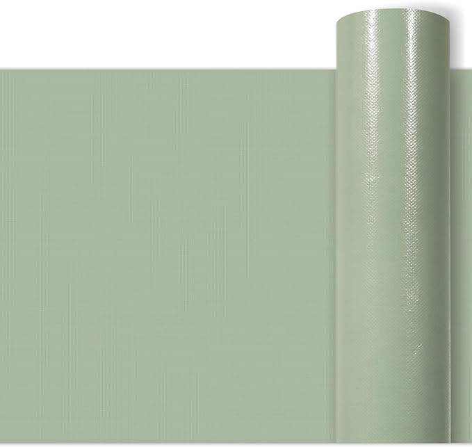 Sage Green Bulletin Board Roll Reusable Waterproof Erasable Green Non-Woven Fabric Bulletin Board Roll Wrinkle Resistant Background Poster for Home Classroom Decor Wrapping DIY Crafts 15.7" x 40ft