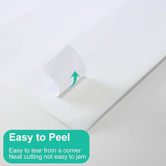 L LIKED Printable Address Labels, 1" x 2-5/8", 45,000 Labels, 30 per Sheet, Mailing Labels for Envelopes, Inkjet/Laser Printer Compatible (1500 Sheets)