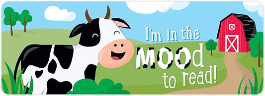 Creative Teaching Press Farm Friends I'm in the MOOd to Read! Bookmarks (10254)