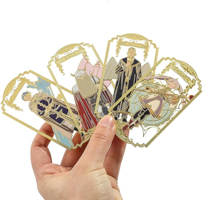 Anime Frieren: Beyond Journey's End Bookmark Stainless Steel Manga Fans Cartoon Fashion Student Scholar Learning Gift (Eisen)