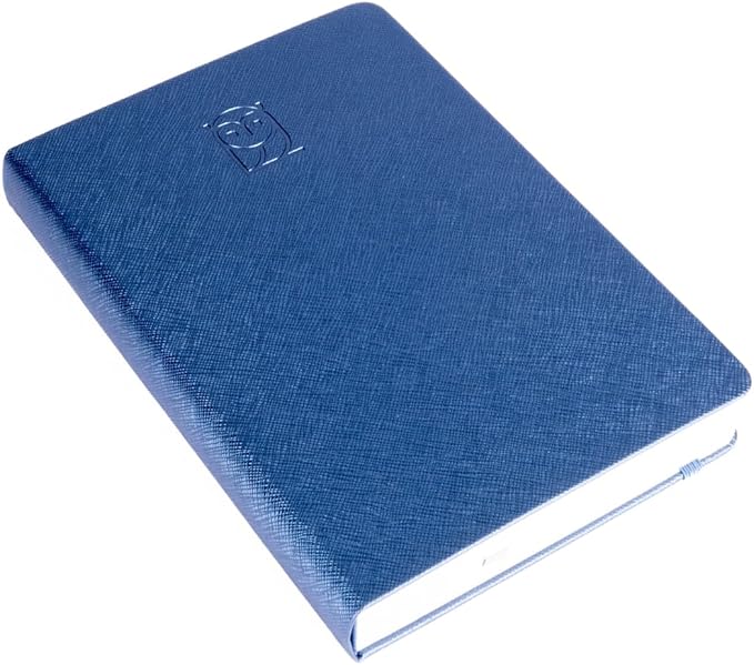 Wyze Planner Undated Daily Planner – 6-Month A5 Productivity Organizer with Full Page Per Day, Hourly Schedule, Goal Setting, Habit Tracker, Weekly & Monthly Pages – Hardcover Time Management Notebook (Blue)