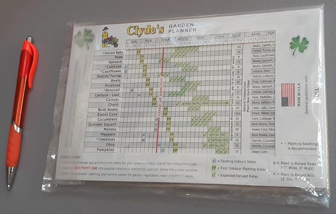 3-Pack, Clyde's Garden Planner