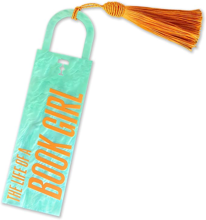 The Life of A Book Girl Bookmark, Showgirl Inspired Acrylic Bookmarks for Book Lovers, ERAS Tour Gifts