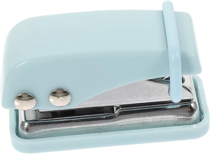 Mini Desktop Stapler Compact Decorative Office Supply for Home and School Use Easy to Carry Students and Professionals